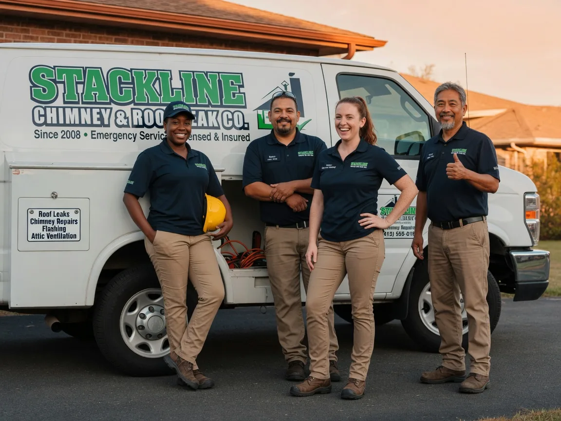 Chimney flashing repair company in Delmar, DE